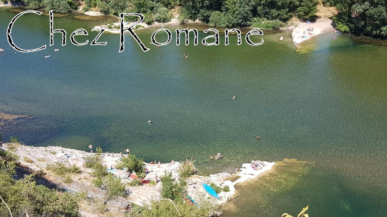 Bienvenue Chez Romane Aigueze Eksteriør bilde