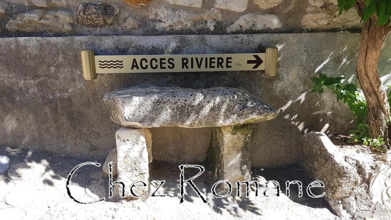 Bienvenue Chez Romane Aigueze Eksteriør bilde