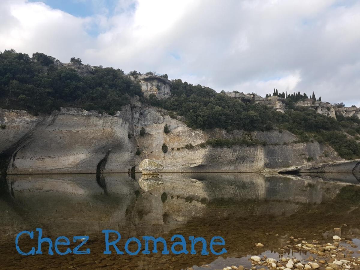 Bienvenue Chez Romane Aigueze Eksteriør bilde