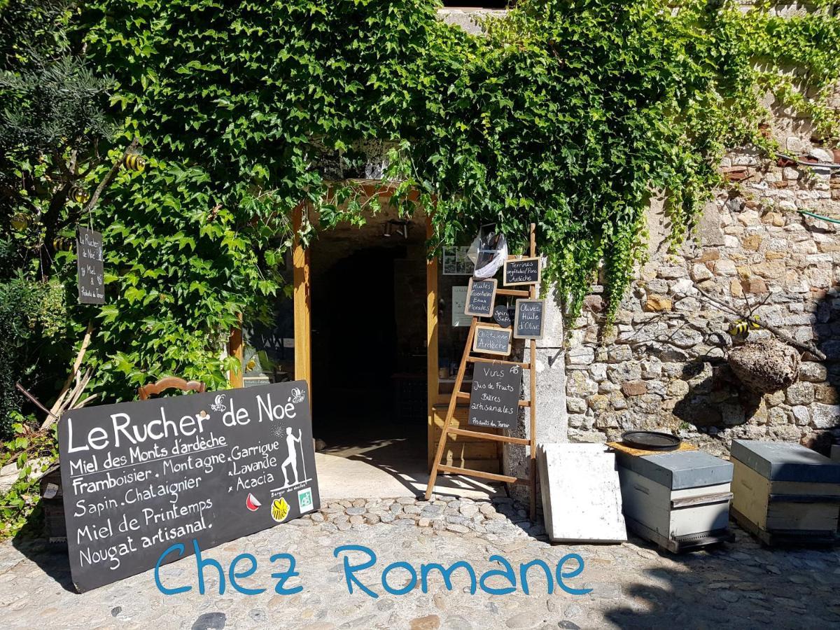 Bienvenue Chez Romane Aigueze Eksteriør bilde