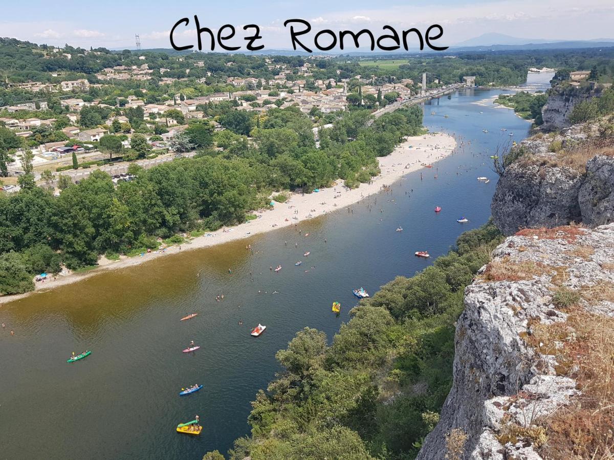Bienvenue Chez Romane Aigueze Eksteriør bilde
